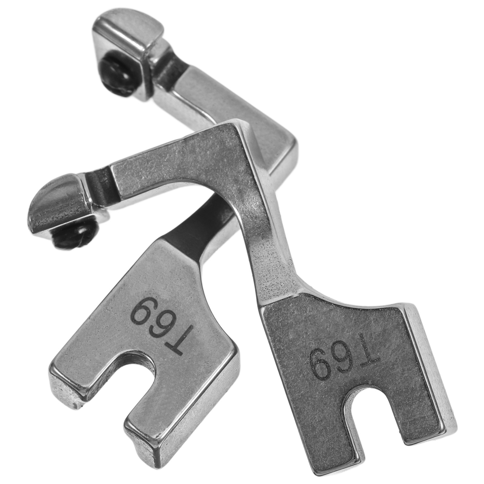 Zipper Foot Presser - 2 Peças Calcador de Zíper Ajustável