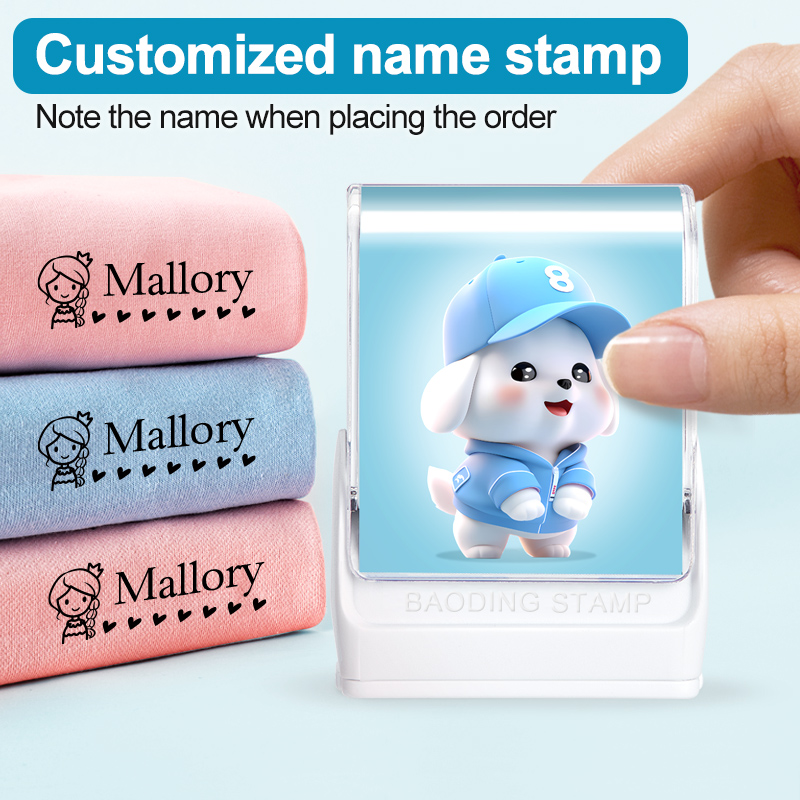 Sewing Labels - Carimbo personalizado para roupas de bebê,