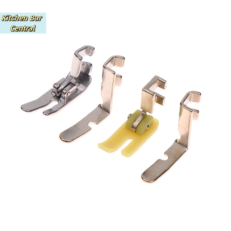 Zipper Foot Presser - 【Conjunto de 4 Peças de Calcadores