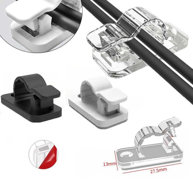 Bobbin Organizer Box - 10/50 pçs clipes organizadores de cabos