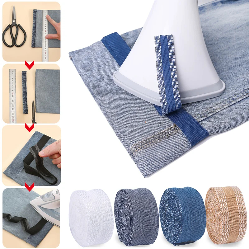 Interfacing Iron On - Adesivo Termocolante para Calças: Reparação e