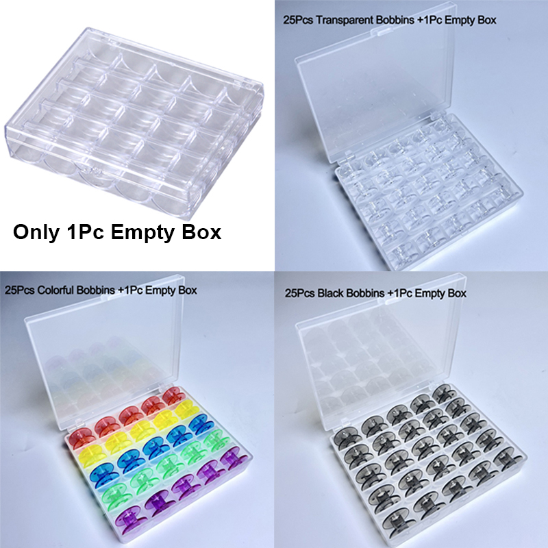 Bobbin Organizer Box - 1 unidade Caixa Organizadora de Plástico