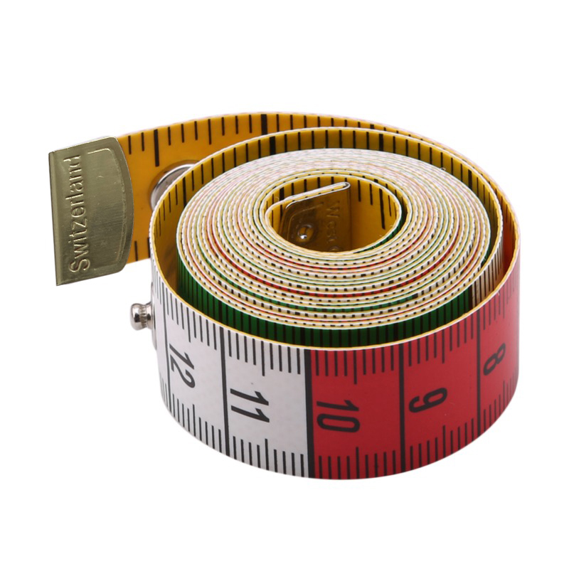 Sewing Gauge Ruler - Fita métrica macia de 1,5m com