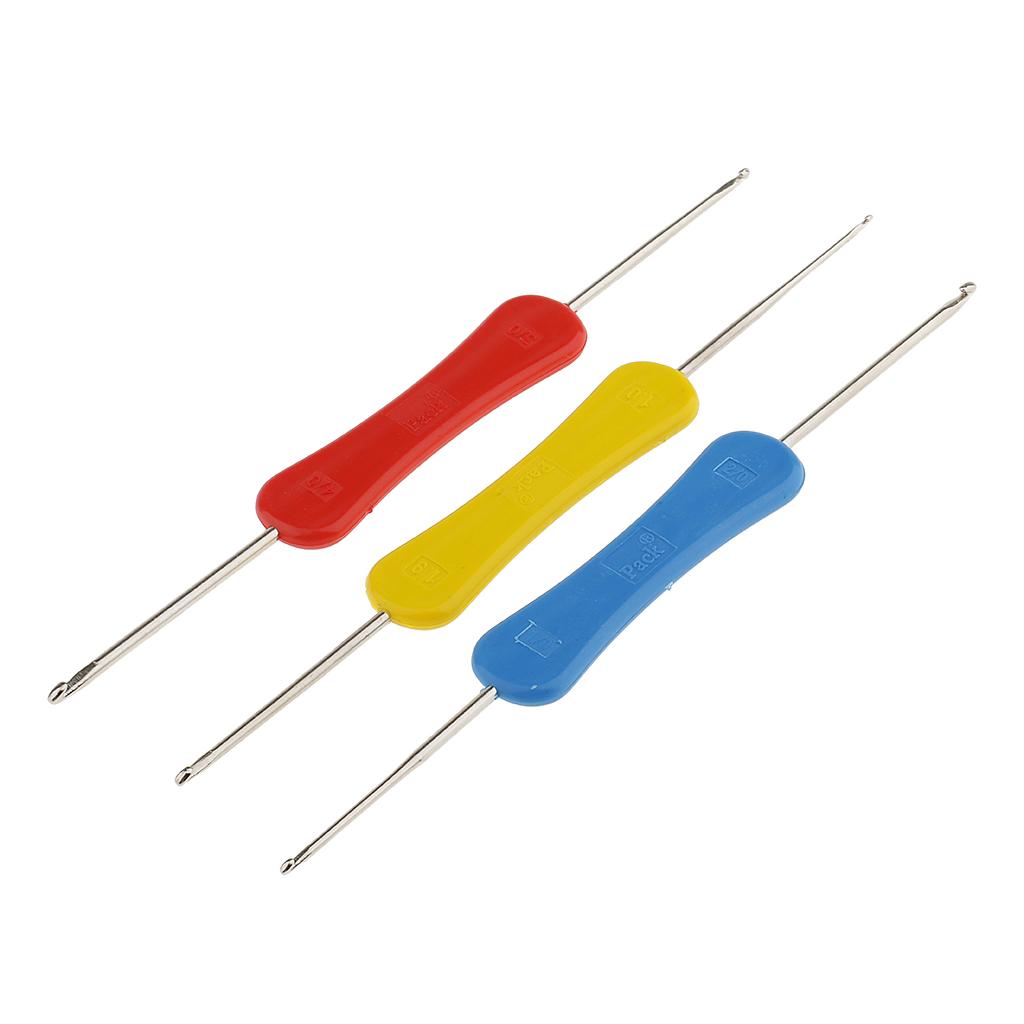 Sewing Necessities - 3 ganchos de crochê mistos com