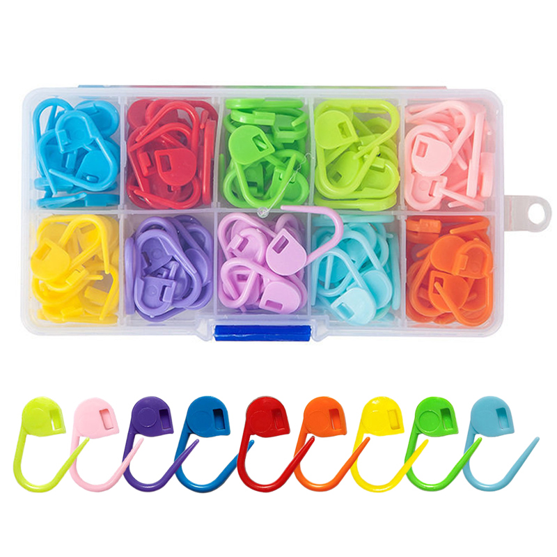 Sewing Necessities - 100 Peças de Clipes Coloridos Pequenos
