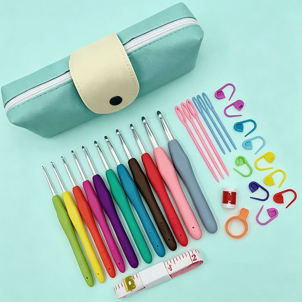 Sewing Knit - Kit de Agulhas de Crochê com