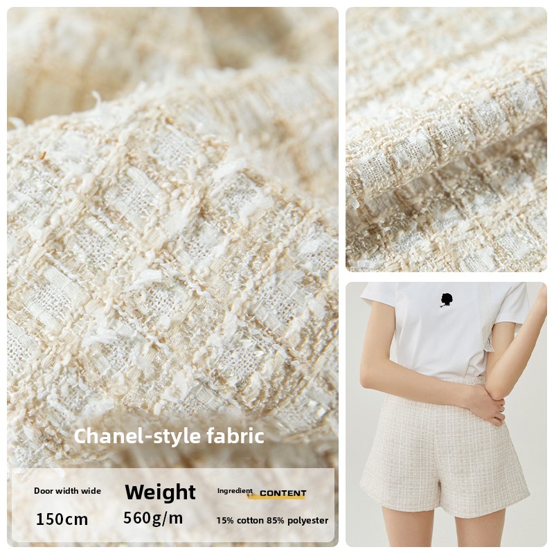 Sewing Tweed - Tecido Tweed Xadrez por Metro para