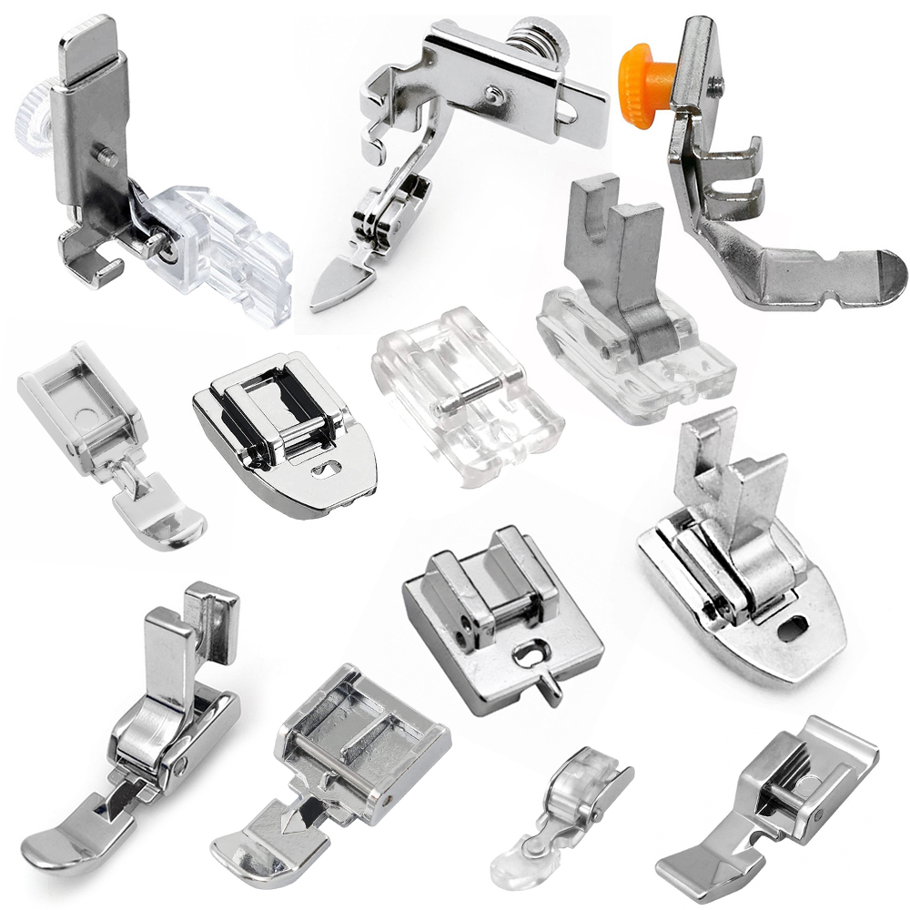 Zipper Foot Presser - Pés estreitos com zíper, calcador de