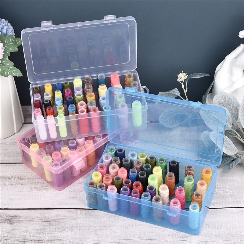 Bobbin Organizer Box - Costura Thread Caixa De Armazenamento, 42