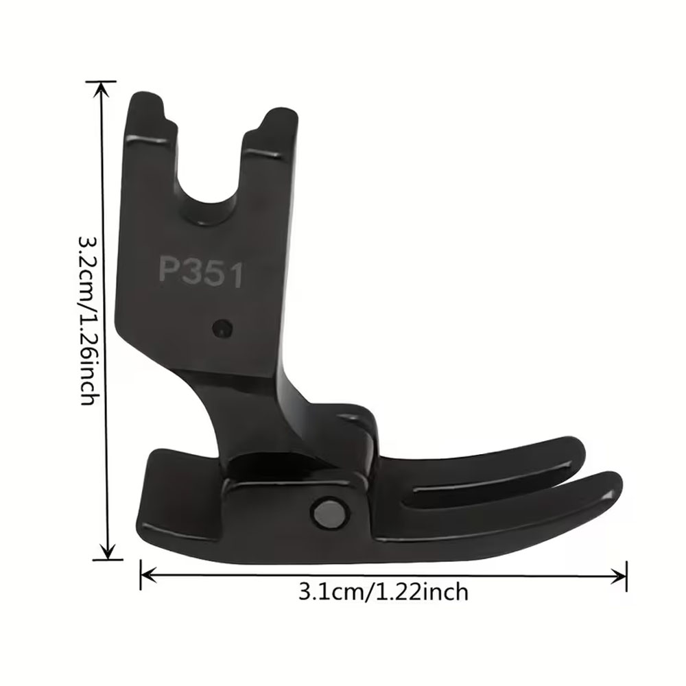 P351 Calcador de Aço Preto Ant - Sewing Art avaliação e preço