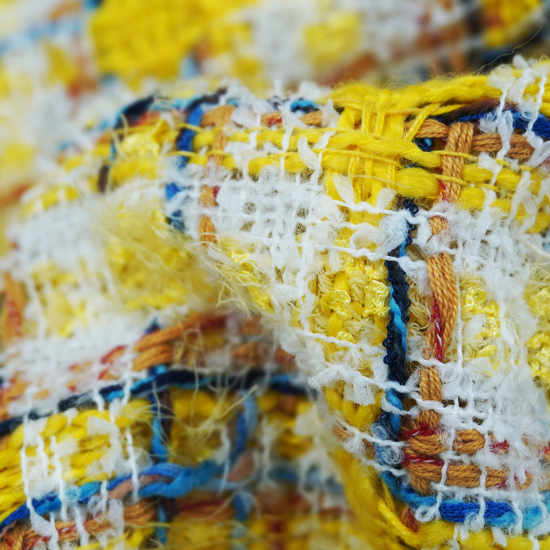 Tecido Texturizado Amarelo Vib - Sewing Tweed avaliação e preço