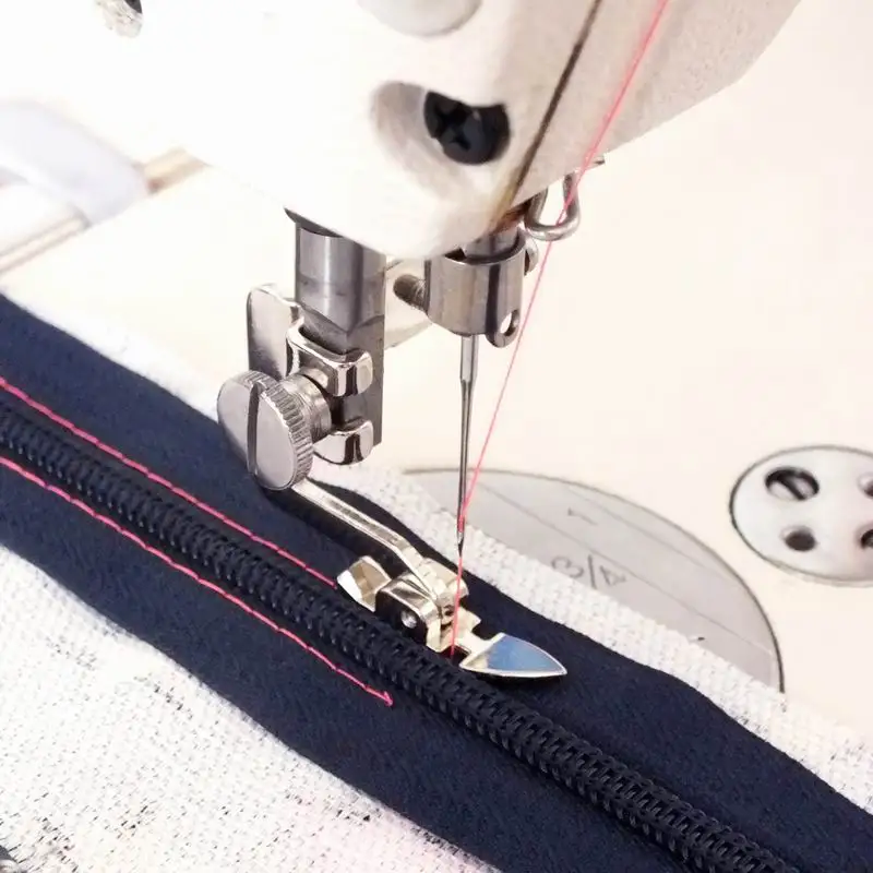 Máquina de costura industrial, - Zipper Foot Presser avaliação e preço