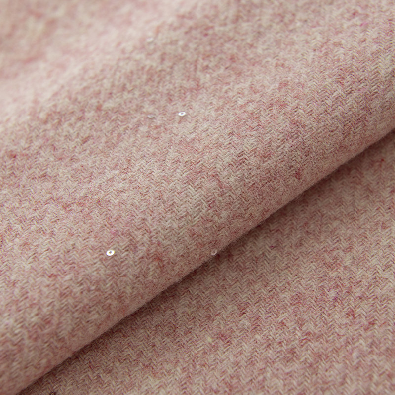 Tecido de tweed com lantejoula - Sewing Tweed avaliação e preço
