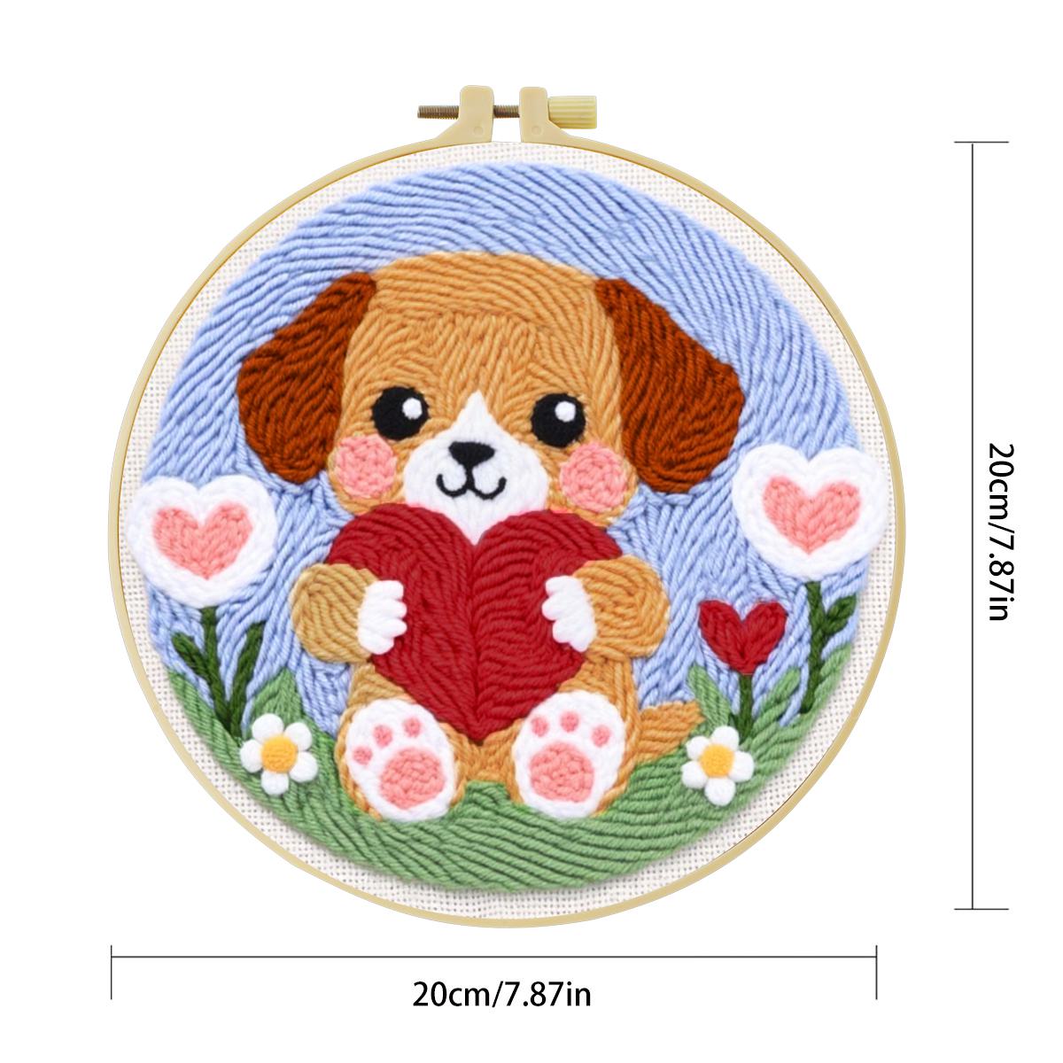 Kit de Bordado Punch Needle pa - Sewing Textile Art avaliação e preço