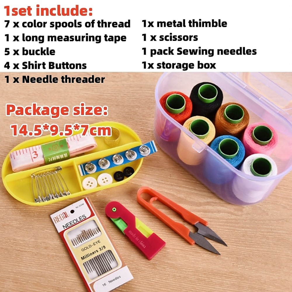 1 conjunto grande caixa de cos - Bobbin Organizer Box avaliação e preço