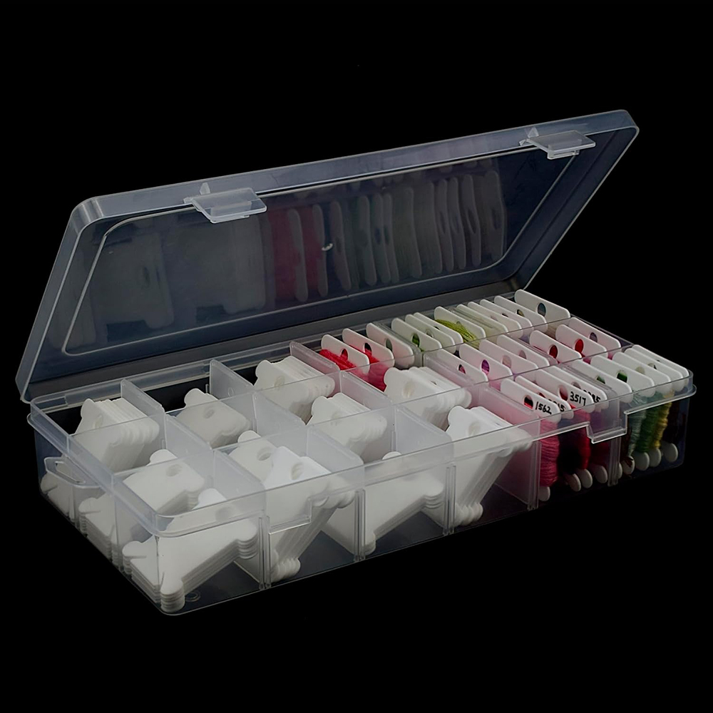 Organizador de Linhas de Borda - Bobbin Organizer Box avaliação e preço