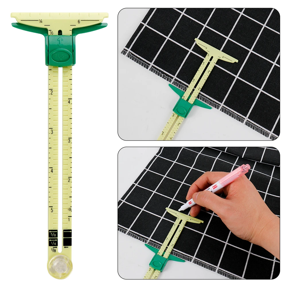 Régua de Costura 5 em 1: Medid - Sewing Gauge Ruler avaliação e preço
