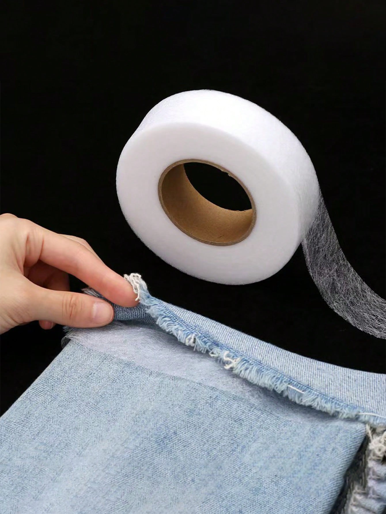 1pc dupla face ferro-em bainha - Interfacing Iron On avaliação e preço