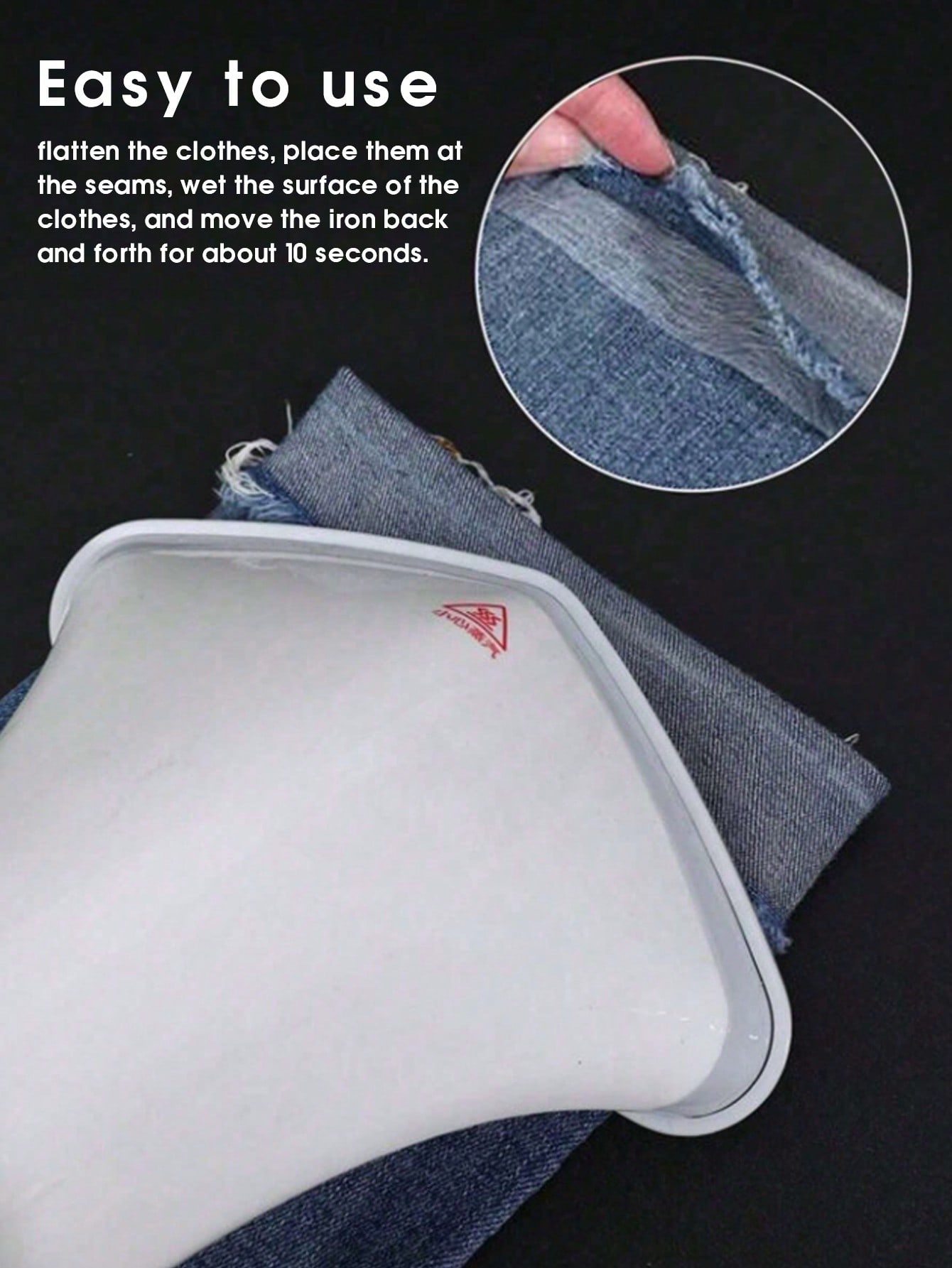 1pc dupla face ferro-em bainha - Interfacing Iron On avaliação e preço