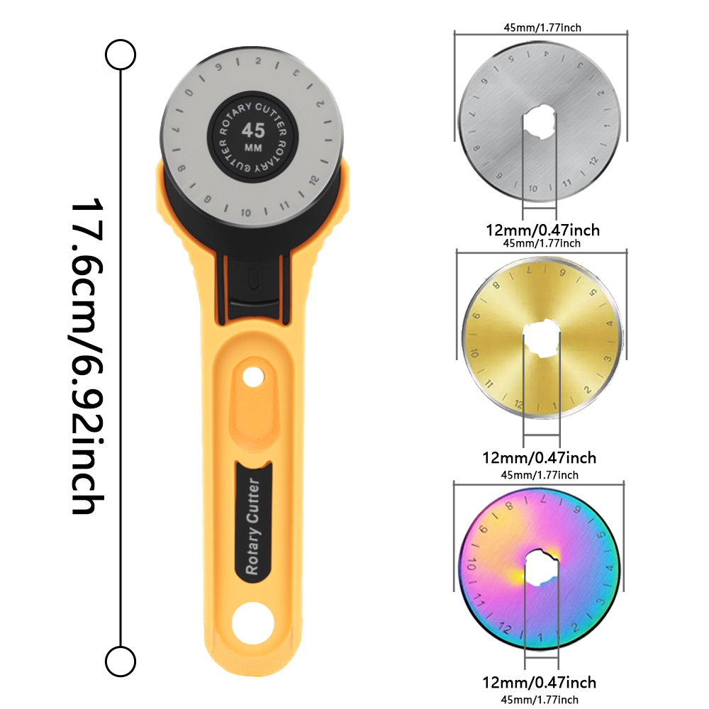 Cortador de tecido rotativo 45 - Sewing Necessities avaliação e preço