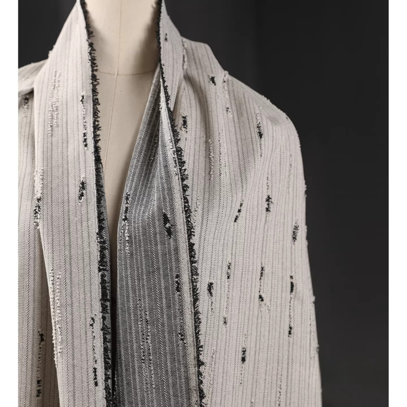 Tecido Jacquard de Algodão Den - Sewing Recycle avaliação e preço