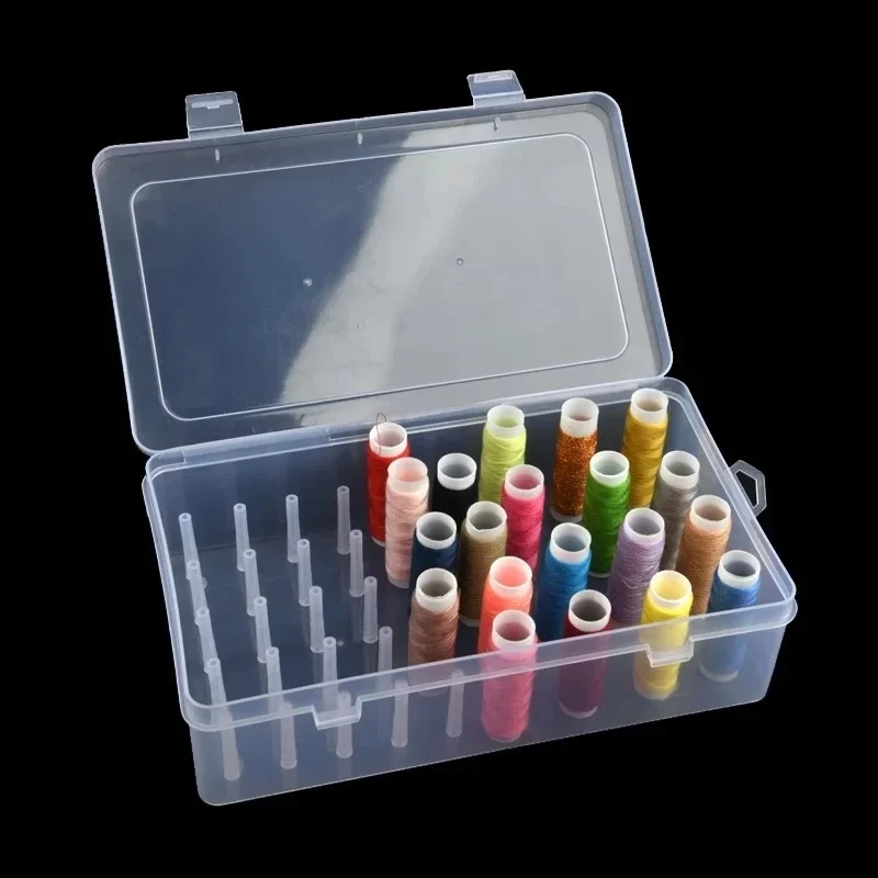 Nova caixa de linha de costura - Bobbin Organizer Box avaliação e preço