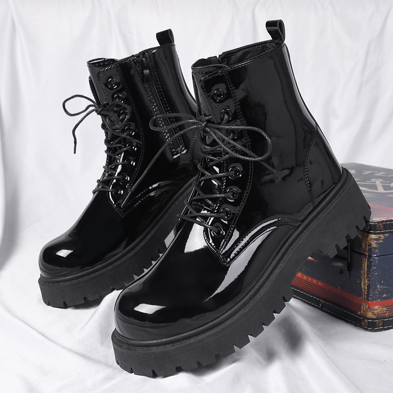 Botas de Combate, Botas de Cou - Sewing Zipper avaliação e preço
