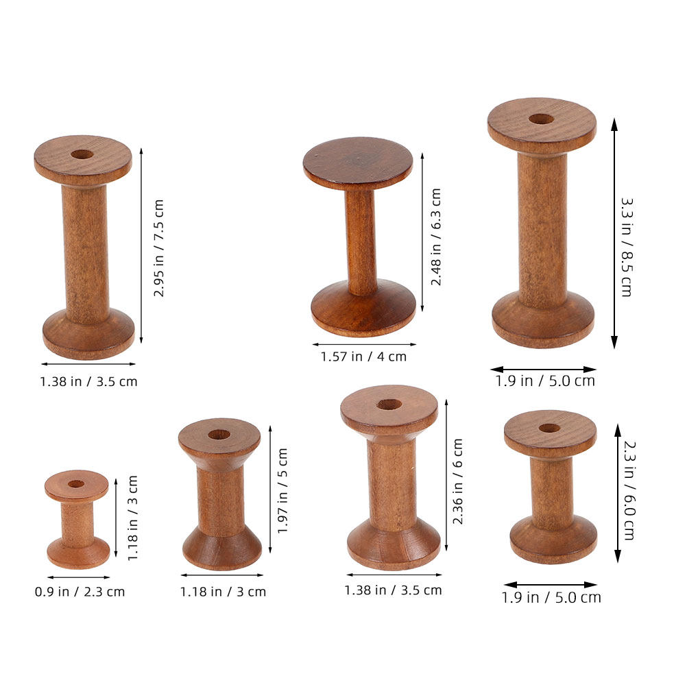 Conjunto de 7 Bobinas de Madei - Sewing Knit avaliação e preço