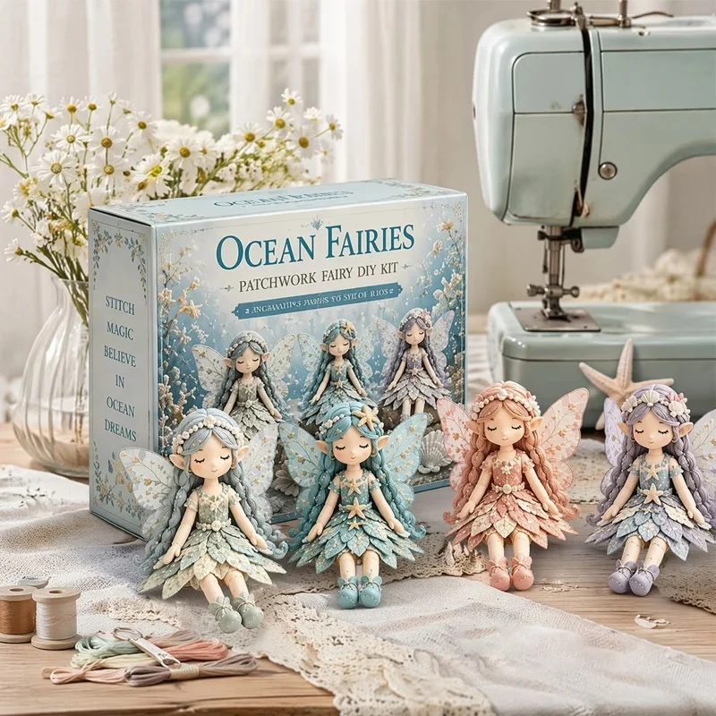 Kit de Costura Patchwork Fada  - Sewing Necessities avaliação e preço