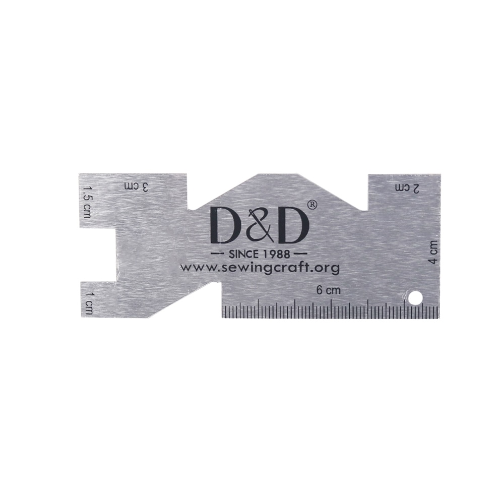 Metal Medidor Quilting Régua A - Sewing Gauge Ruler avaliação e preço