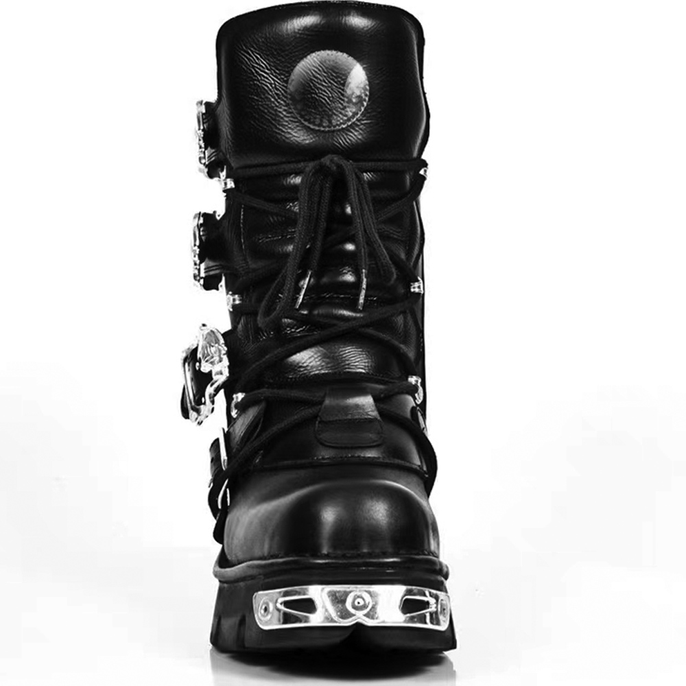 Novo masculino punk botas de m - Sewing Zipper avaliação e preço