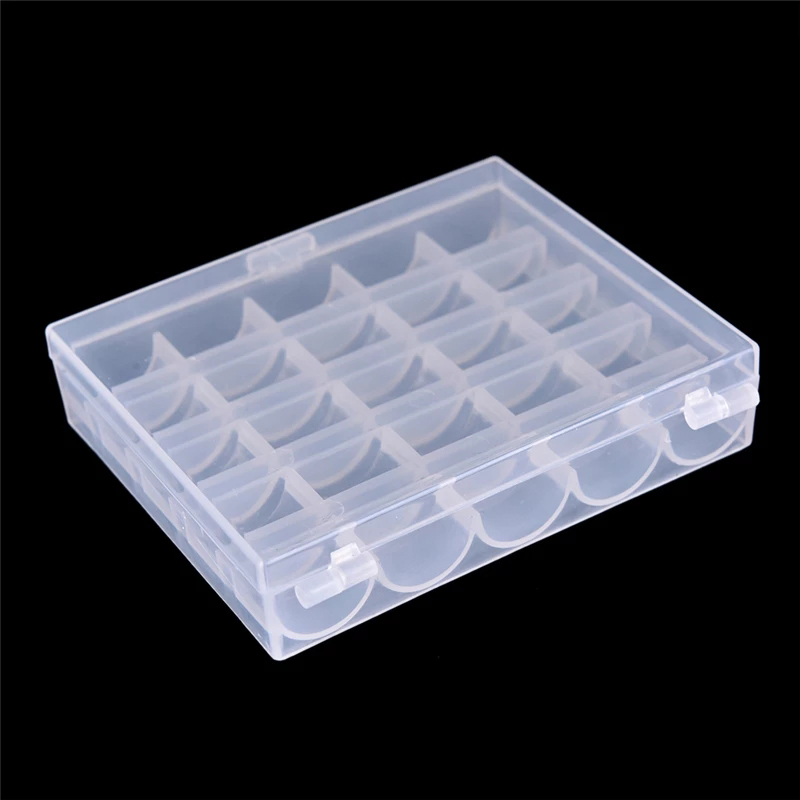 25 carretéis vazios bobinas ca - Bobbin Organizer Box avaliação e preço
