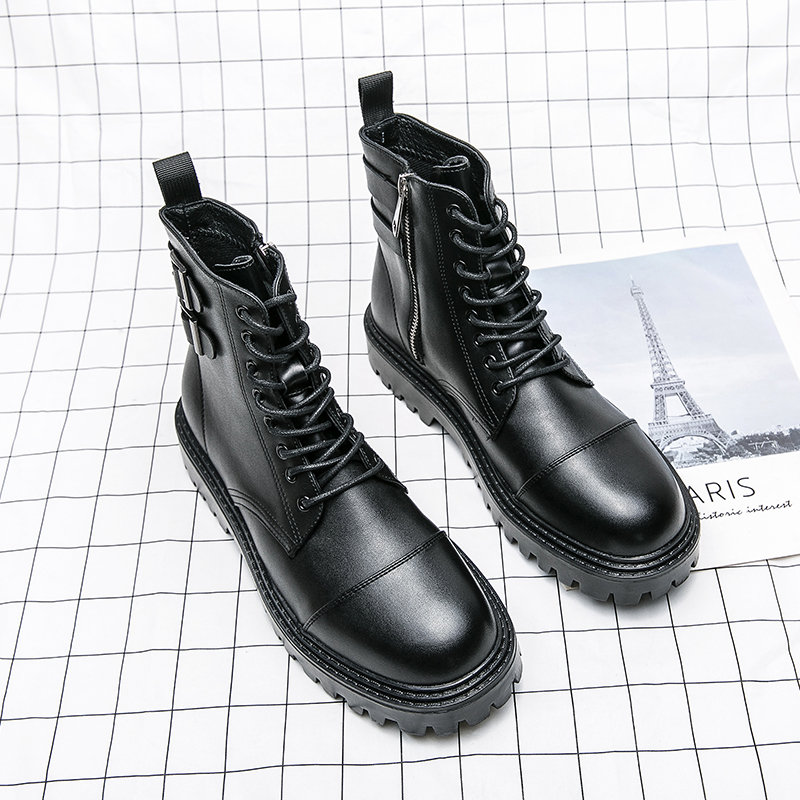 Botas Masculinas Naked da Marc - Sewing Zipper avaliação e preço