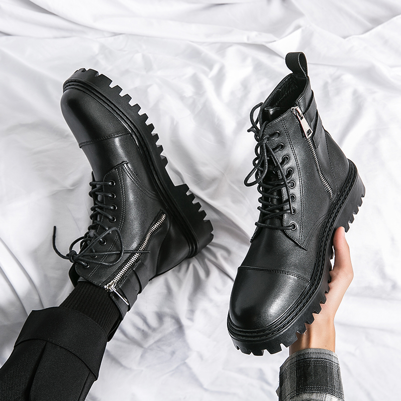 Botas Masculinas Naked da Marc - Sewing Zipper avaliação e preço