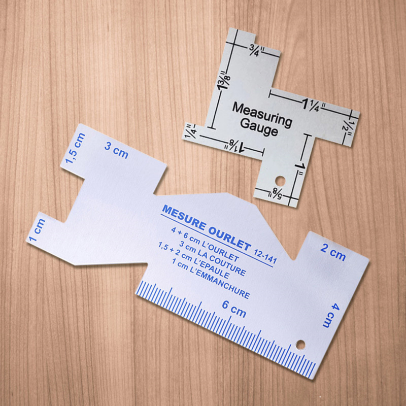 Régua de Medição de Precisão p - Sewing Gauge Ruler avaliação e preço