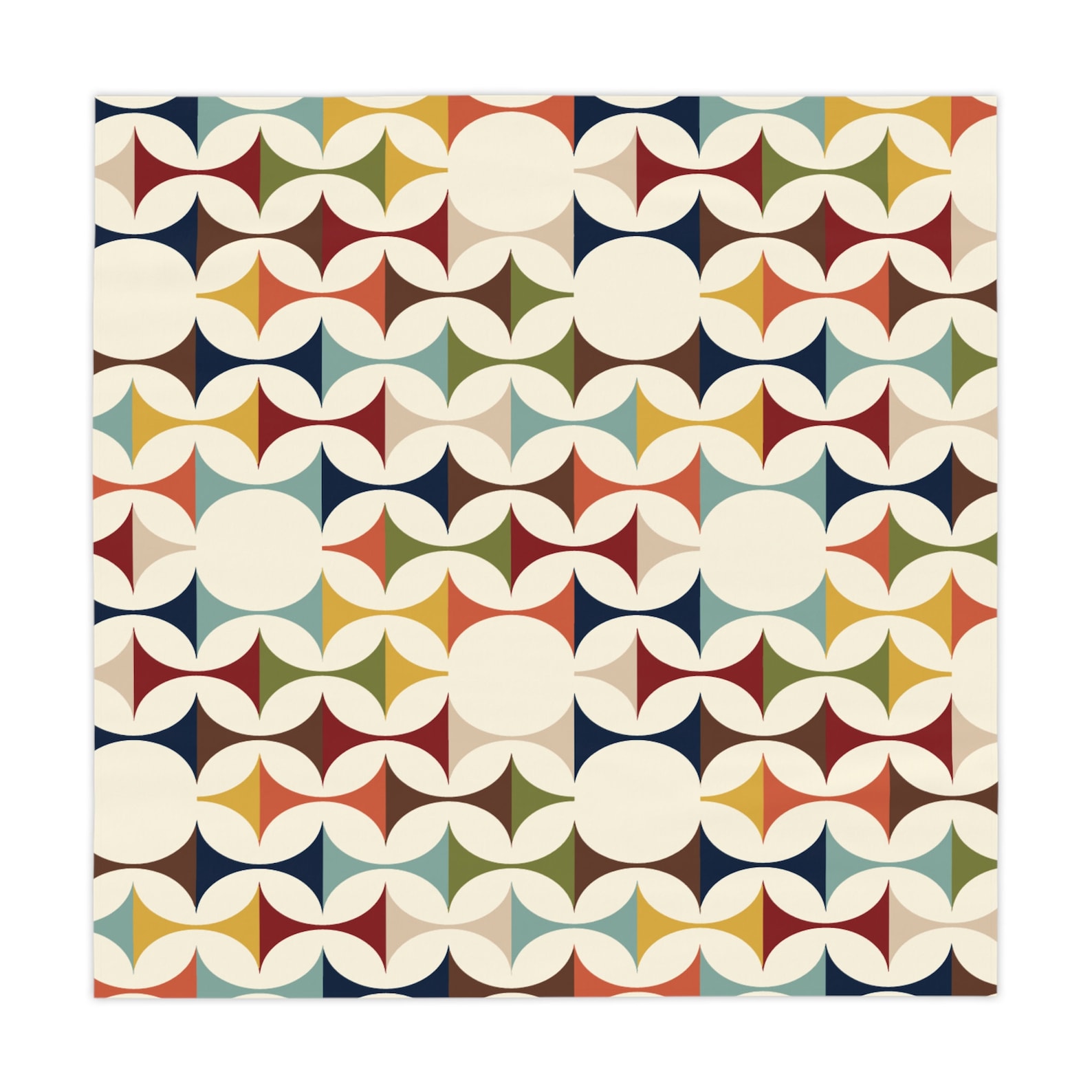 Toalha de Mesa Geométrica Retr - Century Textile & Sewing Supply Online Shopping avaliação e preço