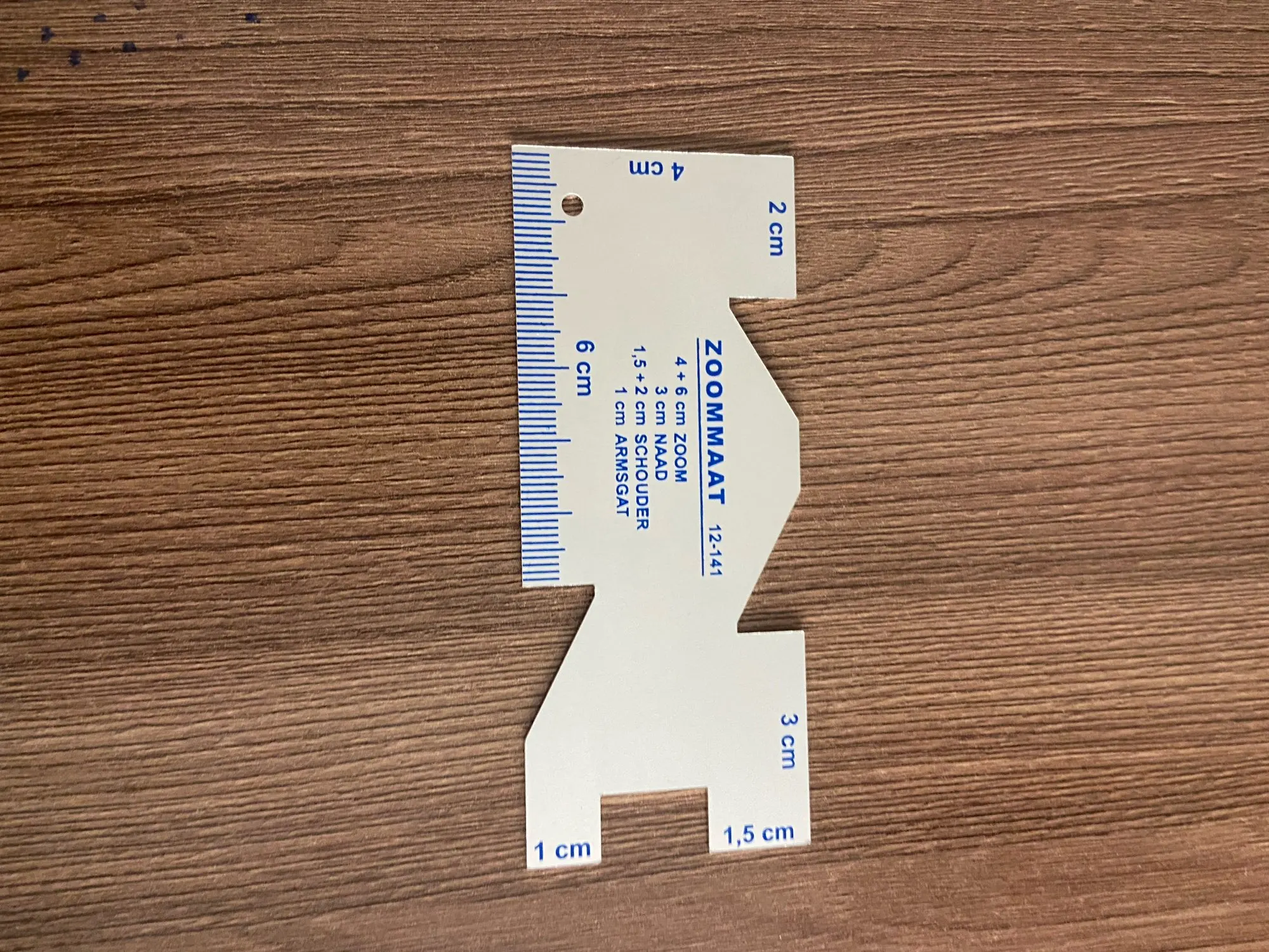 Marcador de tecido alfaiate gi - Sewing Gauge Ruler avaliação e preço