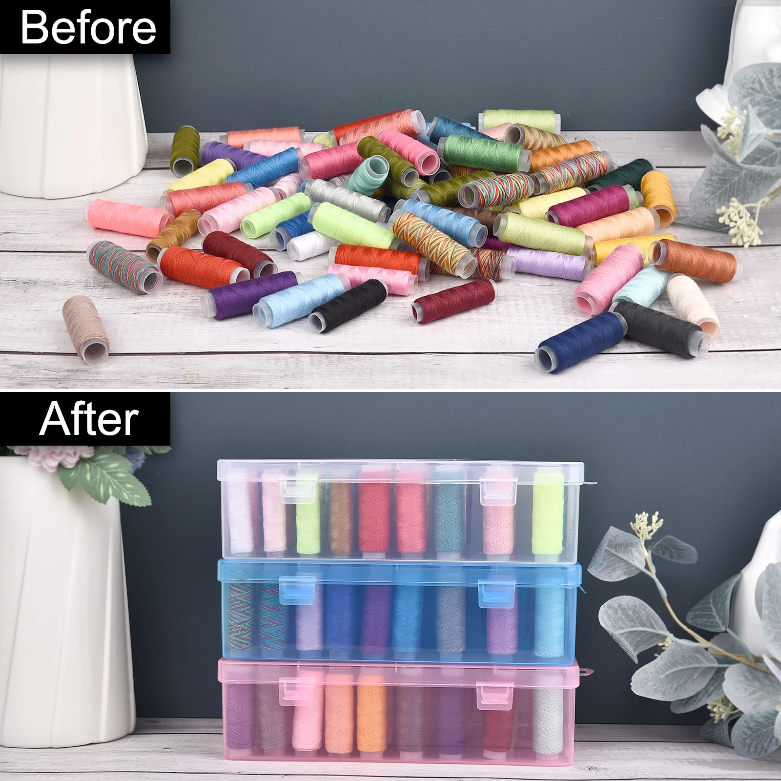 Novo organizador de carretel d - Bobbin Organizer Box avaliação e preço