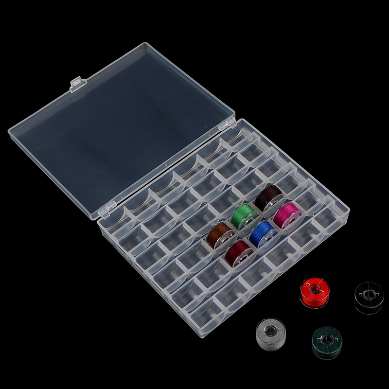 1pc 36 carretéis caixa de arma - Bobbin Organizer Box avaliação e preço