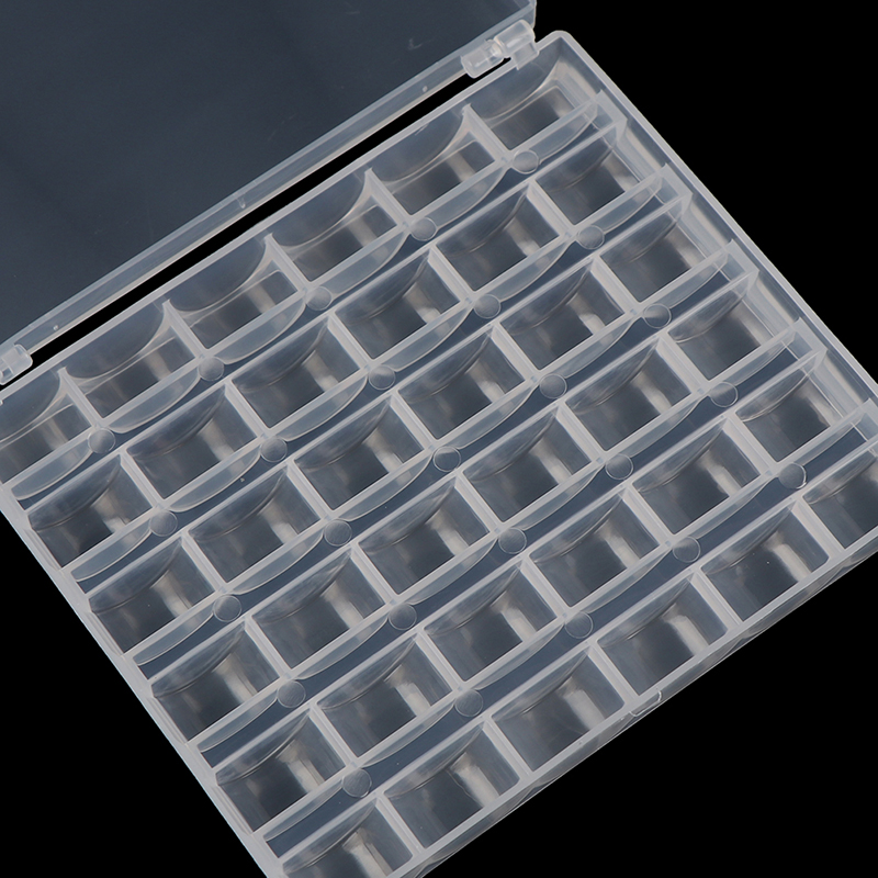 1pc 36 carretéis caixa de arma - Bobbin Organizer Box avaliação e preço