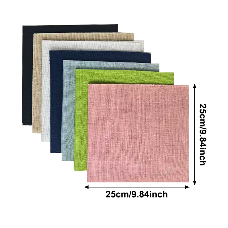 Conjunto de 7 Peças de Tecidos - Sewing Textile Art avaliação e preço
