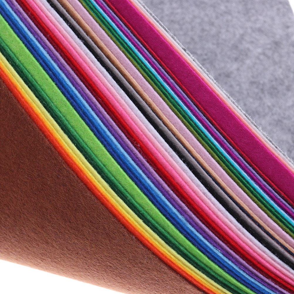 40 Peças de Tecido Não Tecido  - Sewing Textile Art avaliação e preço