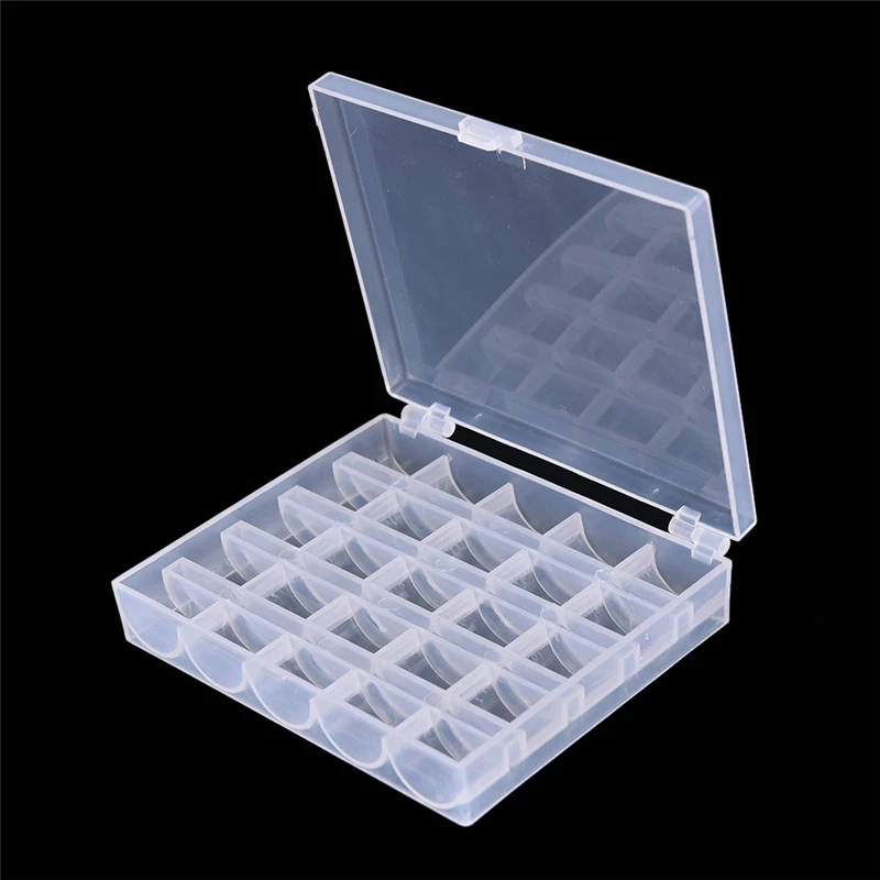 25 Bobinas Vazias Organizador  - Bobbin Organizer Box avaliação e preço