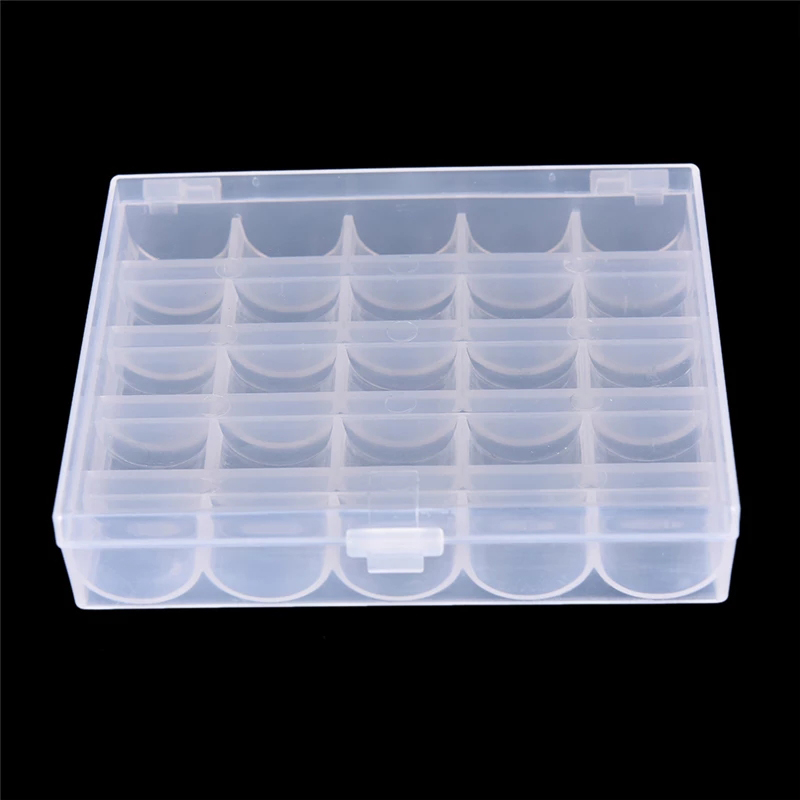 25 Bobinas Vazias Organizador  - Bobbin Organizer Box avaliação e preço