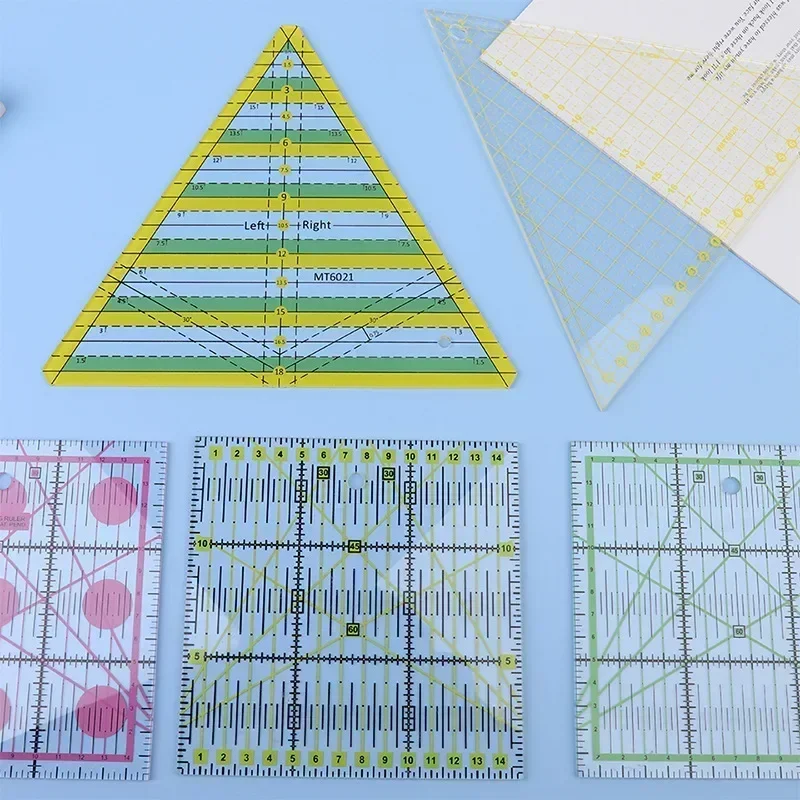 1/2 pçs 15cm quilting retalhos - Sewing Gauge Ruler avaliação e preço