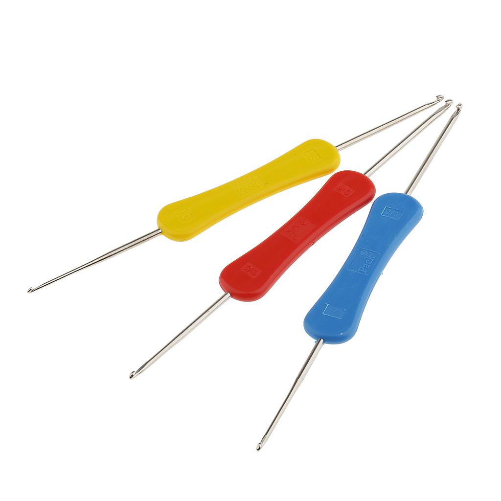 3 ganchos de crochê mistos com - Sewing Necessities avaliação e preço