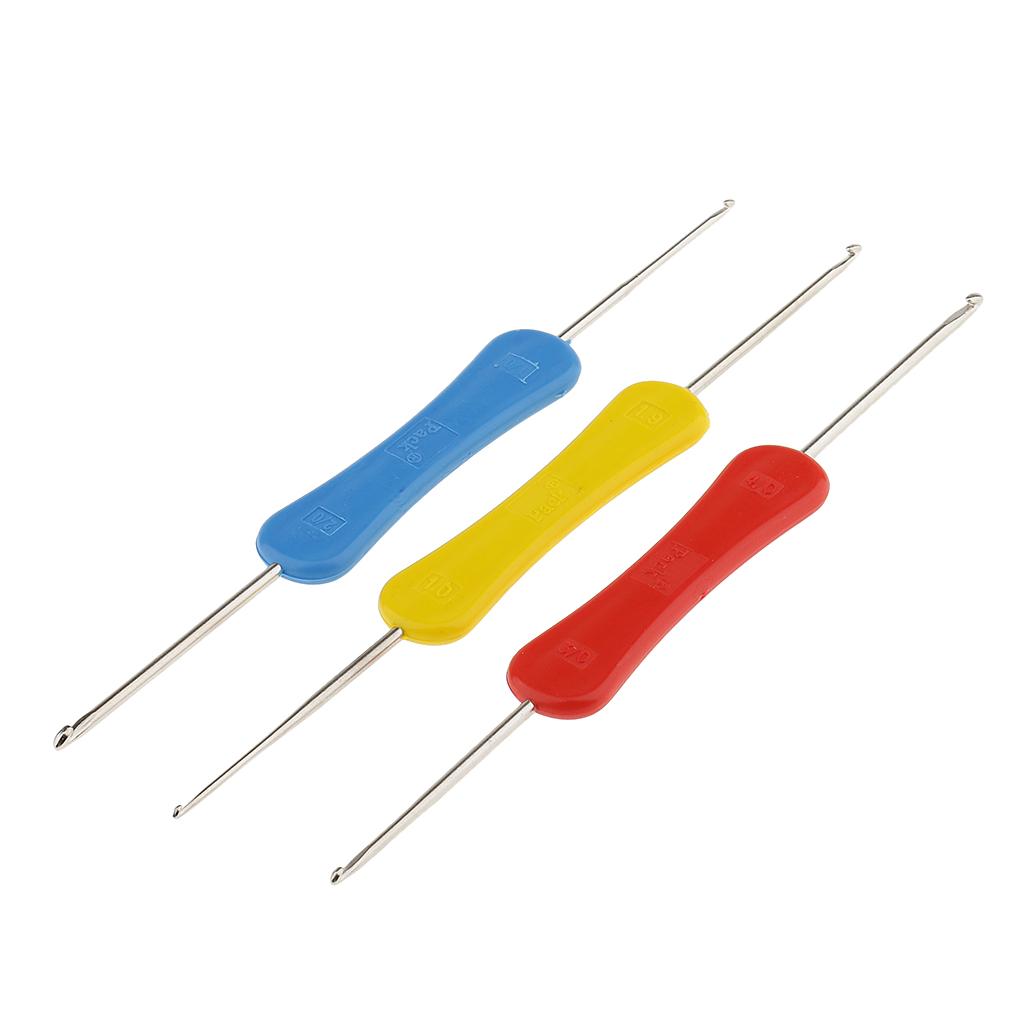 3 ganchos de crochê mistos com - Sewing Necessities avaliação e preço