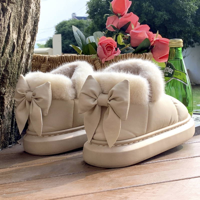 Novas pantufas femininas quent - Sewing Cotton avaliação e preço