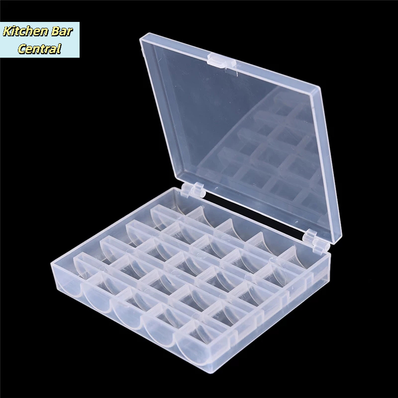 【25 Bobinas Vazias para Máquin - Bobbin Organizer Box avaliação e preço