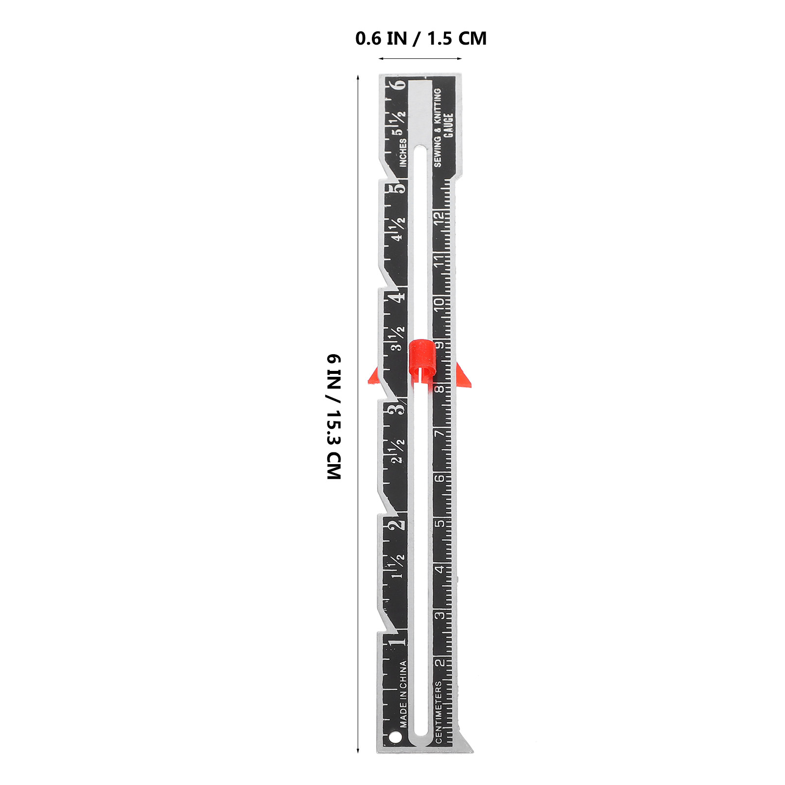 12 Peças Réguas de Medição Des - Sewing Gauge Ruler avaliação e preço